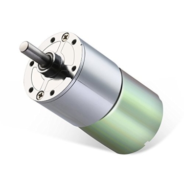 Greartisan DC 12V 550RPM Gear Motor: High Torque, All-Metal Gears, Ideal for DIY Projects