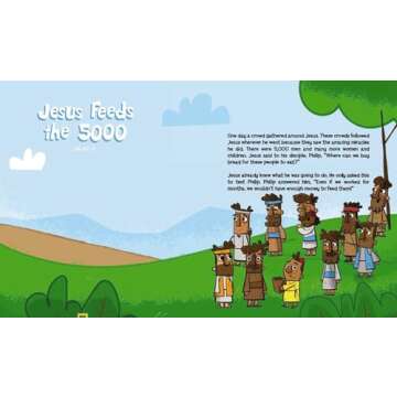 Hey-O! Stories of the Bible for Kids 3-8 Years with Fun Illustrations
