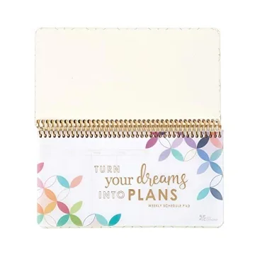 Erin Condren Weekly Planner - Stylish, Undated Productivity Pad