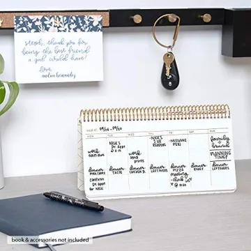 Erin Condren Weekly Planner - Stylish, Undated Productivity Pad