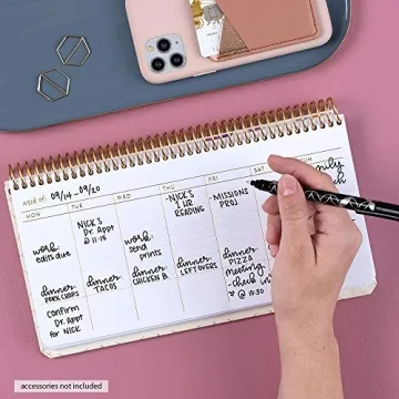 Erin Condren Weekly Planner - Stylish, Undated Productivity Pad