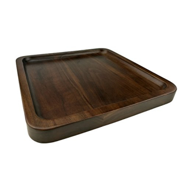 Rustic Walnut Wooden Tray - Multipurpose Serving Tray