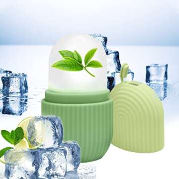 Ice Face Roller, Ice Roller for Face and Eye,Gifts for Mom,Face Roller Skin Care,Naturally Tone and ...