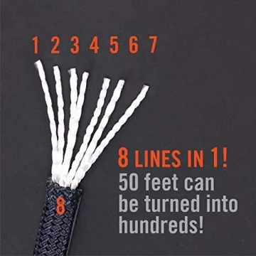 Atwood 550 Paracord 100 Feet Burnt Orange Premium Quality