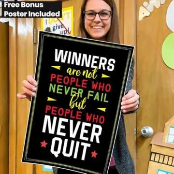 Inspiring Double-Sided Motivational Posters for All Ages