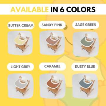 Gembebe Silicone Placemat for Stokke Tripp Trapp High Chair