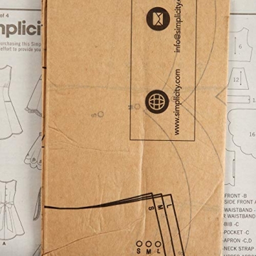 Stylish Simplicity 8762 Vintage Aprons A for All Sizes