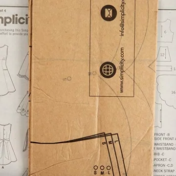 Stylish Simplicity 8762 Vintage Aprons A for All Sizes