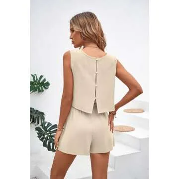 ANGGREK Stylish Summer 2 Piece Outfits for Women