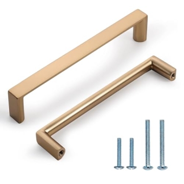 KNOKLOCK Elegant Champagne Bronze 5 Inch Cabinet Pulls