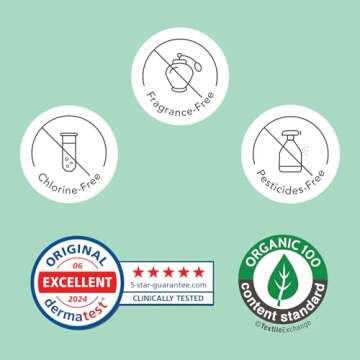 Rael Pads for Women, Organic Cotton Cover - Period Pads with Wings, Feminine Care, Sanitary Napkins, Heavy Absorbency, Unscented, Ultra Thin (Overnight, 40 Count)