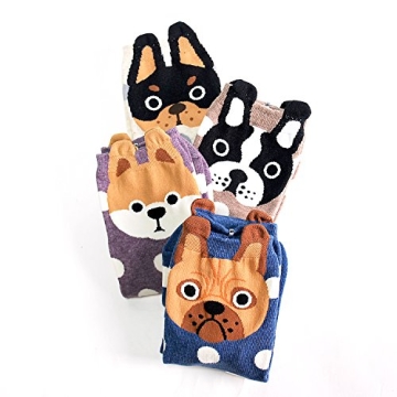 Womens Casual Socks - Cute Crazy Lovely Animal Cartoon Character Design. Good for Gift idea One Size...