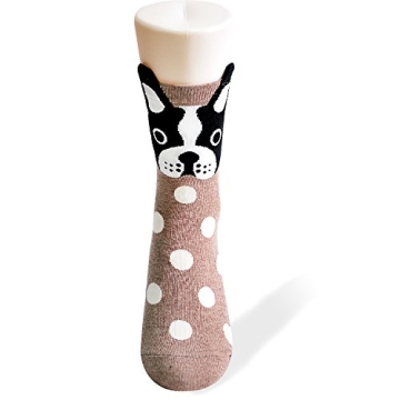 Womens Casual Socks - Cute Crazy Lovely Animal Cartoon Character Design. Good for Gift idea One Size fits, Cats, Dogs, Owls, Ducks, More ( My Pet )