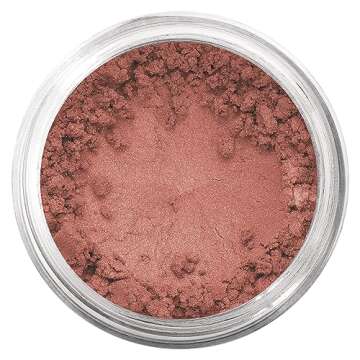 bareMinerals Loose Mineral Powder Blush, Buildable Coverage, Naturally Luminous Lightweight Blush Powder, Talc-Free, Vegan, Hint