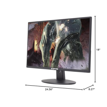 Sceptre 27-Inch FHD Gaming Monitor 75Hz with Built-in Speakers
