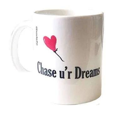 Charming French Bulldog Mug with Heart Balloon - 12oz