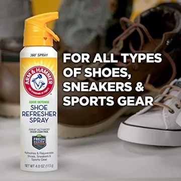 Arm & Hammer Odor Defense Shoe Spray for Freshness