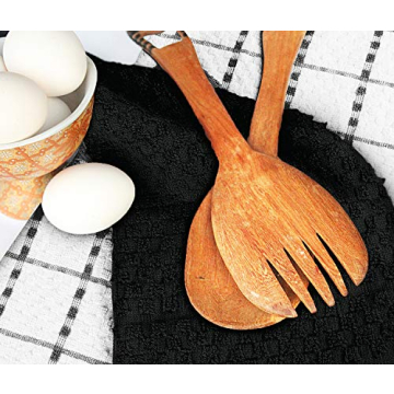 Utopia 100% Cotton Kitchen Towels - Soft, Absorbent, Pack of 12