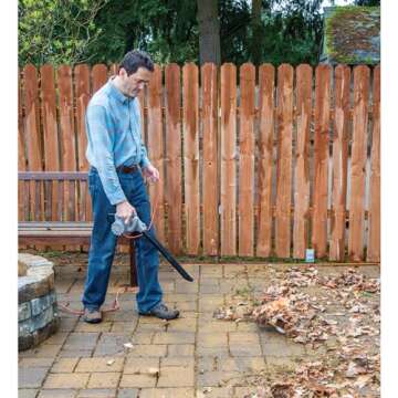 Performance Tool W50069 Compact Gray 700W Variable Speed Garage/Shop/ Blower/Patio Blower (17,000 Max RPM 90 MPH Air Flow)