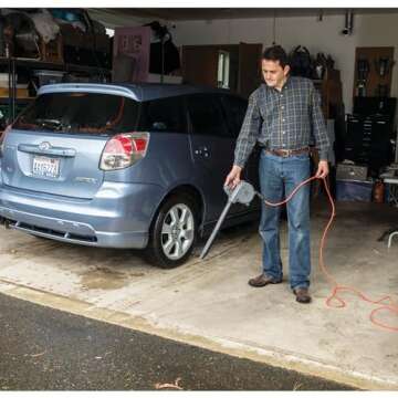 Performance Tool W50069 Compact Gray 700W Variable Speed Garage/Shop/ Blower/Patio Blower (17,000 Max RPM 90 MPH Air Flow)