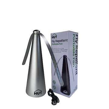HUT-Fly Table Fan - Outdoor/Indoor, Quiet & Portable