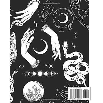 Boho Composition Notebook for Girls: Mystical Design