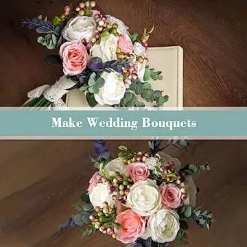 Sukh 24pcs Artificial Eucalyptus Stems - Faux Eucalyptus Branches Decor Fake Eucalyptus Plant hojas de eucalipto artificiales para decoracion Eucalyptus Bouquet Sprigs Leaves Flowers Greenery Wedding