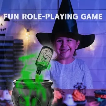 UXEWOIZ Halloween Floating Potion Cauldron Decorations