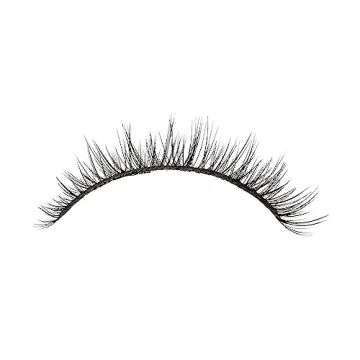 KISS Lash Couture Faux Mink False Eyelashes Multipack, Knot-Free Lash Band, Reusable, Contact Lens Friendly, Easy To Apply, Ultrafine, Tapered, Synthetic Fake Lashes, Style Little Black Dress, 4 Pairs