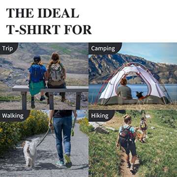 Merino Protect Wool V Neck T-Shirt for Women - Odor Resistant