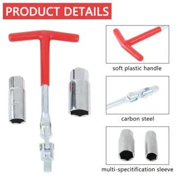 GZZTORES Spark Plug Socket Wrench for All Vehicles