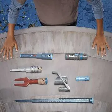 STAR WARS Lightsaber Forge Ultimate Mandalorian Masterworks Set, Officially Licensed Electronic Ligh...