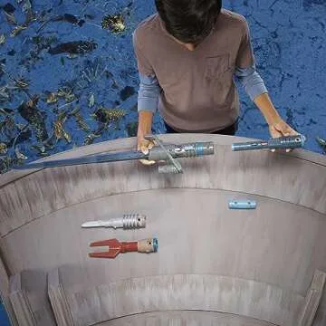 STAR WARS Lightsaber Forge Ultimate Mandalorian Masterworks Set, Officially Licensed Electronic Lightsaber, Toys for Boys and Girls, 4+ Years