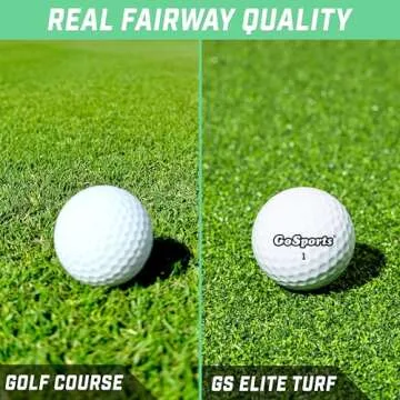 GoSports Golf Hitting Mat ELITE 5x5 ft for Practice