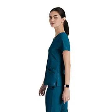 Buy BARCO One 5106 Bahama Scrub Top 3XL for Comfort