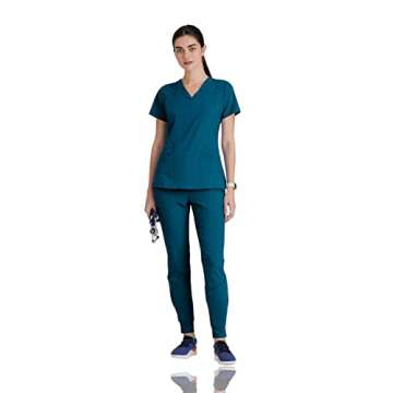 Buy BARCO One 5106 Bahama Scrub Top 3XL for Comfort