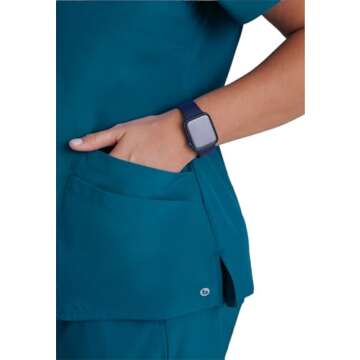 Buy BARCO One 5106 Bahama Scrub Top 3XL for Comfort