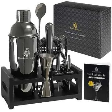 Hawke & Hanley Mixology Bartender Kit for Perfect Cocktails