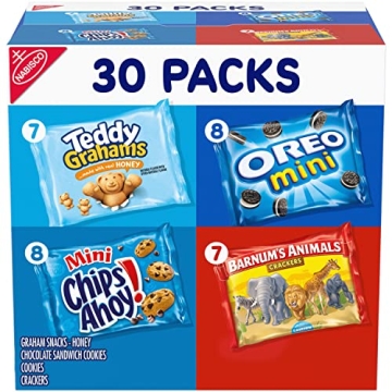 Nabisco Mini Snack Variety Pack - 30 Treats