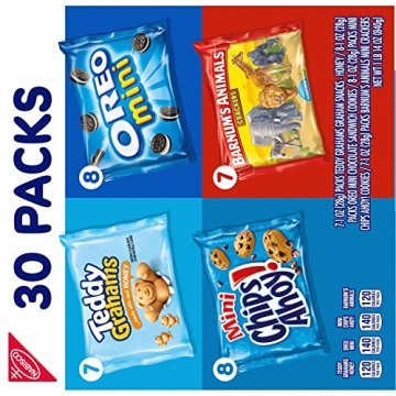 Nabisco Mini Snack Variety Pack - 30 Treats