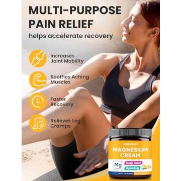 Venture Pal Magnesium Lotion for Muscle Relief & Relaxation