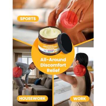 Venture Pal Magnesium Lotion for Muscle Relief & Relaxation