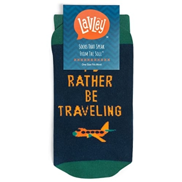 Funny Traveling Socks for Men & Women - Perfect Gift