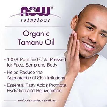 Organic Tamanu Oil for Hydration and Skin Rejuvenation