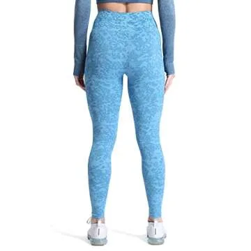 Aoxjox Seamless Gym Yoga Leggings for Women