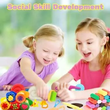 Playdough Tools for Kids, 24 Pieces Play Dough Tools Set with Rolling Pins,Playdough Cutters,Playdough Extruders,Scissor