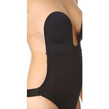 Fashion Forms Women's U Plunge Backless Strapless Bodysuit