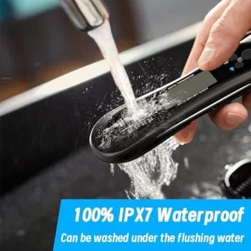 Biison Instant Read Waterproof Meat Thermometer for BBQ