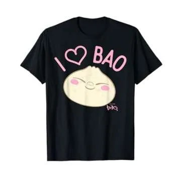 Disney Pixar Bao I Heart Bao Smiling Dumpling Vintage T-Shirt