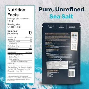 Baja Gold Mineral Sea Salt - Organic Low Sodium Sea Salt